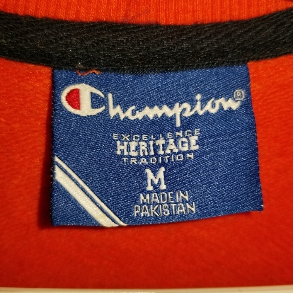 Champion Syracuse University Quarter Zip Pullover Size M - Picture 5 of 10
